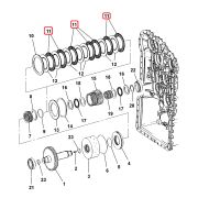 Диск фрикционный JCB 456 04/600702