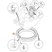 Круг поворотный экскаватора JCB JS240 ; JS260 (Аналог) 916/10029