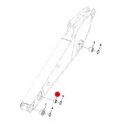 Втулка рукояти JCB JS205
