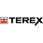 Стекло двери верхнее левое TEREX (815 ; 820 ; 825 ; 860) сталинит, 5 отв. 1003x816