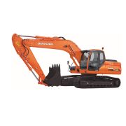 Стекло боковое правое Doosan DX180LC I DX210LC I DX280LC `2010-