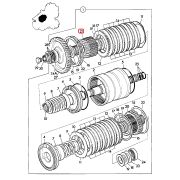 Шестерня муфты КПП JCB 449/10003 (Аналог)