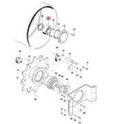 Подшипник вальца катка JCB VM132 2712/06242