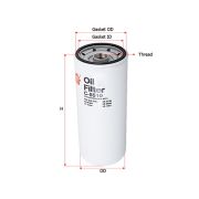 Фильтр масляный SAKURA C5510 ; P553191